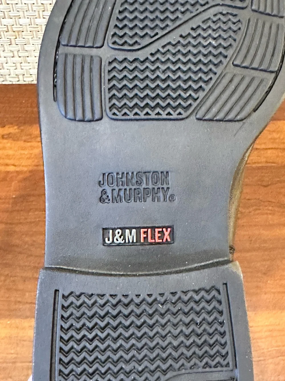 Johnston & Murphy Macomb Black Leather Chelsea Boots J&M FLEX 9.5 M Brazil